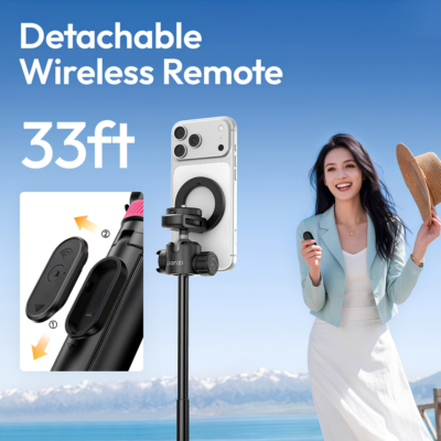 Chân Máy Tripod Từ Tính Kiêm Gậy Selfie Ulanzi MT-44 M – Hút MagSafe Tiện Lợi, Ren 1/4 Inch, Kéo Dài 1.49m, Remote Rời 10m Chân Máy Tripod Từ Tính Kiêm Gậy Selfie Ulanzi MT-44 M – Hút MagSafe Tiện Lợi, Ren 1/4 Inch, Kéo Dài 1.49m, Remote Rời 10m - <p class="ng-star-inserted"><strong class="ng-star-inserted"><span class="ng-star-inserted">Chân máy tripod từ tính kiêm gậy selfie Ulanzi MT-44 M</span></strong><span class="ng-star-inserted"> là phiên bản nâng cấp từ tính All-in-One đỉnh cao dành cho các vlogger, tiktoker, streamer và tín đồ du lịch hiện đại. Nổi bật với đầu gắn thông minh tích hợp công nghệ hít nam châm MagSafe siêu nhanh kết hợp cùng ren ốc 1/4 inch tiêu chuẩn, </span><strong class="ng-star-inserted"><span class="ng-star-inserted">Ulanzi MT-44 M</span></strong><span class="ng-star-inserted"> cho phép bạn gắn điện thoại trong một giây hoặc lắp đặt mượt mà các dòng máy ảnh compact, action cam và đèn trợ sáng. Thân gậy hợp kim 7 đoạn có thể kéo dài linh hoạt chạm mốc 1.49 mét, đầu bi xoay 360° hỗ trợ quay dọc 90° cùng khe cắm phụ kiện kép mở rộng đèn và micro cùng lúc. Đi kèm remote Bluetooth tháo rời phạm vi 10m, </span><strong class="ng-star-inserted"><span class="ng-star-inserted">Ulanzi MT-44 M</span></strong><span class="ng-star-inserted"> giúp bạn dễ dàng làm chủ mọi khung hình tuyệt đẹp.</span></p>