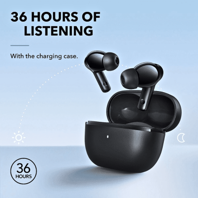 Tai nghe Bluetooth True Wireless Anker A3983 SoundCore Life Note 3i - Chống Ồn Chủ Động ANC, 4 Micro AI, Pin 36 Giờ - Hàng Chính Hãng Tai nghe Bluetooth True Wireless Anker A3983 SoundCore Life Note 3i - Chống Ồn Chủ Động ANC, 4 Micro AI, Pin 36 Giờ - Hàng Chính Hãng - <strong>SoundCore Life Note 3i</strong> là mẫu tai nghe True Wireless thế hệ mới từ nhà Anker, mang đến sự kết hợp hoàn hảo giữa công nghệ âm thanh tiên tiến và thiết kế thời thượng. Với tính năng Chống ồn chủ động (ANC) Hybrid, <strong>SoundCore Life Note 3i</strong> có khả năng loại bỏ đến 90% tiếng ồn xung quanh, giúp bạn tận hưởng không gian âm nhạc riêng biệt mọi lúc mọi nơi. Sản phẩm được trang bị driver 10mm cực lớn, tái tạo dải âm trầm sâu lắng và mạnh mẽ. Đặc biệt, hệ thống 4 micro tích hợp thuật toán AI trên <strong>SoundCore Life Note 3i</strong> đảm bảo chất lượng đàm thoại luôn rõ nét và trong trẻo. Với tổng thời lượng pin lên đến 36 giờ cùng khả năng kháng nước IPX5 bền bỉ, <strong>SoundCore Life Note 3i</strong> chính là người bạn đồng hành lý tưởng cho công việc, thể thao và giải trí hàng ngày của bạn.