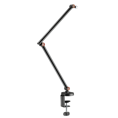 Giá Đỡ Microphone HyperWork Onik (Tải Trọng 1,3kg, 3 Khớp Xoay Linh Hoạt) - Kẹp Bàn Chắc Chắn, Kèm Adapter 3/8" & 5/8" Giá Đỡ Microphone HyperWork Onik (Tải Trọng 1,3kg, 3 Khớp Xoay Linh Hoạt) - Kẹp Bàn Chắc Chắn, Kèm Adapter 3/8" & 5/8" - Giá đỡ microphone <b>Onik</b> là phụ kiện thu âm công thái học cao cấp giúp tối ưu hóa không gian bàn làm việc và nâng tầm chất lượng âm thanh chuyên nghiệp. Sở hữu bộ khung nhôm, thép kết hợp nhựa kỹ thuật chắc chắn, <b>Onik</b> có khả năng chịu tải trọng ấn tượng lên tới 1,3kg, nâng đỡ hoàn hảo hầu hết các dòng mic thu âm phổ biến hiện nay. Thiết bị sở hữu thiết kế 3 khớp xoay linh hoạt, chiều dài 357mm cùng kích thước gọn gàng 95x440x545 mm. Đi kèm sẵn các chuẩn ren adapter 3/8" và 5/8", phụ kiện dễ dàng tương thích với nhiều mẫu mic khác nhau qua ngàm kẹp bàn tiện lợi. Lựa chọn giá treo micro <b>Onik</b> để thoải mái định hình góc thu âm, hạn chế tạp âm do rung chấn và tạo góc setup gọn gàng, hiện đại.