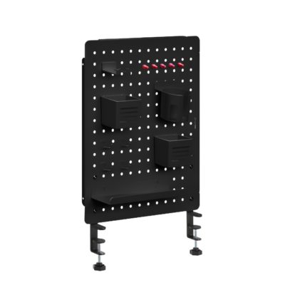 Bảng Treo Đồ Pegboard Kim Loại HyperWork PG02 (520 x 420 mm, Tải Trọng 10kg) - Kèm Bộ 14 Món Phụ Kiện Tiện Lợi Bảng Treo Đồ Pegboard Kim Loại HyperWork PG02 (520 x 420 mm, Tải Trọng 10kg) - Kèm Bộ 14 Món Phụ Kiện Tiện Lợi - Bảng treo đồ Pegboard <b>PG02</b> là giải pháp lưu trữ thông minh giúp tối ưu hóa không gian bàn làm việc và nâng tầm thẩm mỹ cho góc setup hiện đại. Được chế tác từ chất liệu thép sơn tĩnh điện bền bỉ kết hợp nhựa cao cấp, <b>PG02</b> sở hữu khả năng chịu tải ấn tượng lên đến 10kg trên kích thước gọn gàng 520 x 420 mm. Sản phẩm đi kèm bộ 14 món phụ kiện đa năng như móc treo, hộp đựng đồ, khay thép, giá treo tai nghe và ghim nam châm tiện lợi. Với cơ chế module ghép nối linh hoạt cùng 4 tùy chọn màu sắc cá tính, bảng treo đồ <b>PG02</b> hỗ trợ lắp đặt kẹp bàn mặc định hoặc đặt bàn vững chãi, mang lại không gian làm việc ngăn nắp và tràn đầy cảm hứng