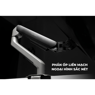 Giá Đỡ Màn Hình HyperWork T6 Pro (17 - 32 Inch, Tải Trọng 2 - 9kg) - Piston Hyper Lift Trợ Lực Cao Cấp Giá Đỡ Màn Hình HyperWork T6 Pro (17 - 32 Inch, Tải Trọng 2 - 9kg) - Piston Hyper Lift Trợ Lực Cao Cấp - Giá đỡ màn hình <b>T6 Pro</b> là giải pháp công thái học hàng đầu giúp nâng tầm không gian làm việc chuyên nghiệp và gọn gàng. Sử dụng cơ chế trợ lực piston Hyper Lift cải tiến, <b>T6 Pro</b> nâng đỡ êm ái các loại màn hình từ 17 đến 32 inch với tải trọng tối đa lên đến 9kg. Sản phẩm hỗ trợ chuẩn ngàm VESA linh hoạt, xoay lật đa hướng và tương thích tốt với cả hình thức kẹp bàn lẫn khoan bàn tiện lợi. Lựa chọn giá treo màn hình <b>T6 Pro</b> ngay hôm nay để loại bỏ triệt để tình trạng đau mỏi cổ vai gáy, tối ưu diện tích mặt bàn và nâng cao hiệu suất làm việc mỗi ngày.