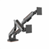 Giá Đỡ 2 Màn Hình Nặng HyperWork T9 Pro II Dual (23 - 43 Inch, Tải Trọng 3 - 18kg/Tay) - Trợ Lực Lò Xo HyperLift Plus Giá Đỡ 2 Màn Hình Nặng HyperWork T9 Pro II Dual (23 - 43 Inch, Tải Trọng 3 - 18kg/Tay) - Trợ Lực Lò Xo HyperLift Plus - Giá đỡ 2 màn hình <b>T6 Pro Dual</b> là phụ kiện công thái học tối ưu dành cho không gian làm việc đa nhiệm chuyên nghiệp. Sở hữu công nghệ trợ lực piston Hyper Lift thế hệ mới, <b>T6 Pro Dual</b> cho phép bạn nâng hạ và xoay chuyển mượt mà 2 màn hình kích thước từ 17 đến 32 inch với tải trọng 2 - 9kg trên từng tay đỡ. Thiết bị hỗ trợ chuẩn VESA thông dụng, góc điều chỉnh linh hoạt và tương thích tuyệt đối với phương thức kẹp hoặc khoan bàn. Nâng cấp ngay với giá treo màn hình đôi <b>T6 Pro Dual</b> để mở rộng tầm nhìn, giải phóng diện tích mặt bàn và duy trì tư thế làm việc chuẩn khoa học mỗi ngày.