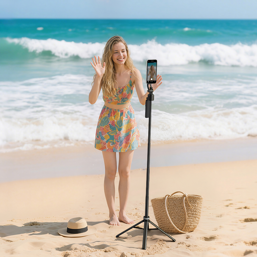 Chân Máy Tripod Kiêm Gậy Selfie Từ Tính AI Ulanzi TT23M – Tự Động Bám Theo Chủ Thể, Điều Khiển Cử Chỉ Tay, Hút MagSafe, Chân 4 Điểm Vững Chãi Chân Máy Tripod Kiêm Gậy Selfie Từ Tính AI Ulanzi TT23M – Tự Động Bám Theo Chủ Thể, Điều Khiển Cử Chỉ Tay, Hút MagSafe, Chân 4 Điểm Vững Chãi - Ảnh 5
