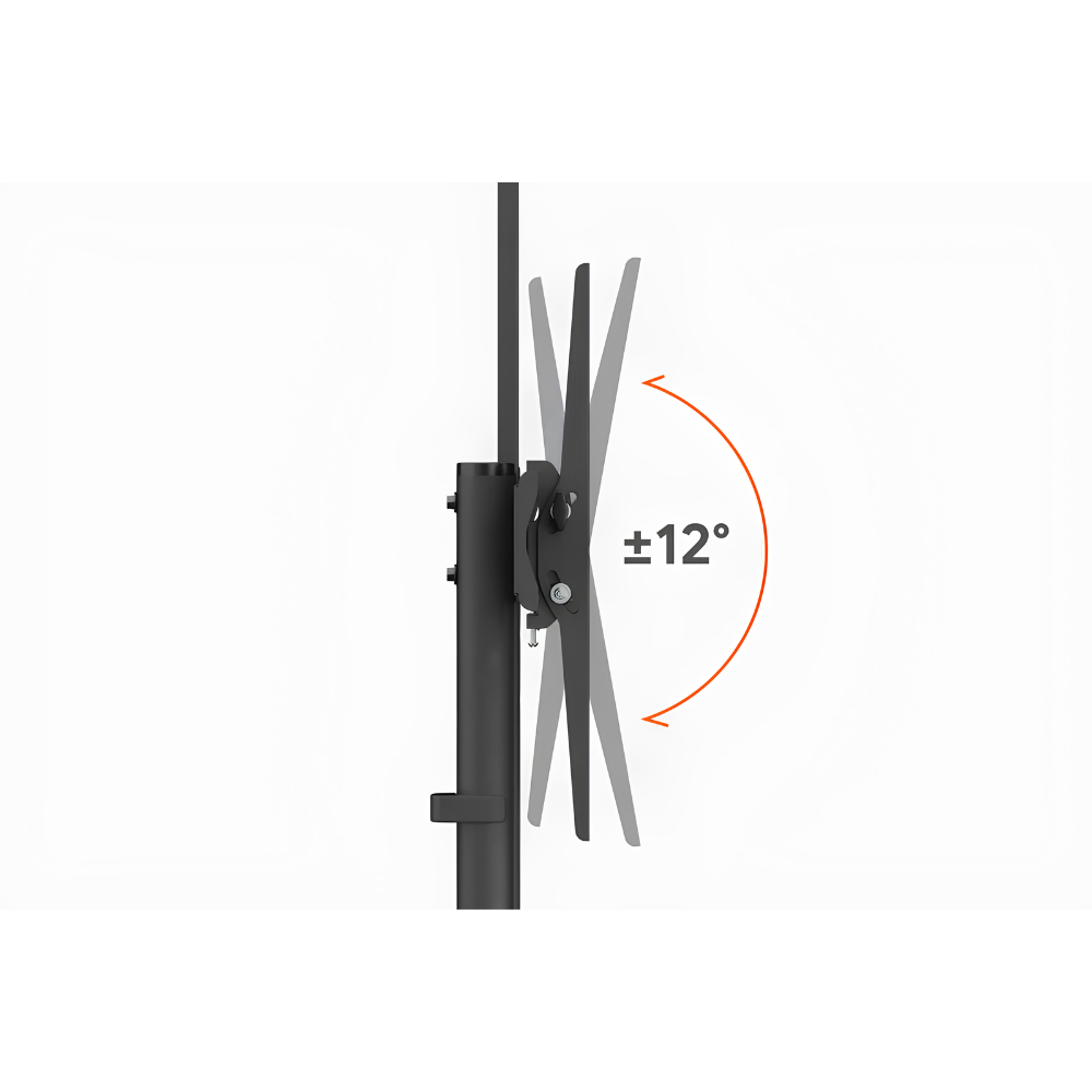 Giá Treo TV Di Động Hyperwork Core Stand TVC01 – Tải Trọng 50kg, Hỗ Trợ Tivi 37-75 Inch, 2 Khay Để Đồ Tiện Lợi Giá Treo TV Di Động Hyperwork Core Stand TVC01 – Tải Trọng 50kg, Hỗ Trợ Tivi 37-75 Inch, 2 Khay Để Đồ Tiện Lợi - Ảnh 5