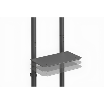 Giá Treo TV Di Động Hyperwork Core Stand TVC01 – Tải Trọng 50kg, Hỗ Trợ Tivi 37-75 Inch, 2 Khay Để Đồ Tiện Lợi Giá Treo TV Di Động Hyperwork Core Stand TVC01 – Tải Trọng 50kg, Hỗ Trợ Tivi 37-75 Inch, 2 Khay Để Đồ Tiện Lợi - <p class="ng-star-inserted"><strong class="ng-star-inserted"><span class="ng-star-inserted">Giá treo TV di động Core Stand TVC01</span></strong><span class="ng-star-inserted"> là giải pháp nâng đỡ và di chuyển màn hình tivi cỡ lớn thông minh hàng đầu dành cho phòng họp công ty, lớp học, hội thảo và không gian phòng khách gia đình hiện đại. Sở hữu kết cấu thép công nghiệp siêu vững chắc với tải trọng lên tới 50 kg, </span><strong class="ng-star-inserted"><span class="ng-star-inserted">Core Stand TVC01</span></strong><span class="ng-star-inserted"> tương thích hoàn hảo với các dòng TV từ 37 đến 75 inch cùng đa dạng chuẩn VESA lên tới 600x400 mm. Sản phẩm hỗ trợ tùy chỉnh 3 mốc chiều cao linh hoạt, góc nghiêng chống chói ±12° cùng hệ thống bánh xe xoay 360 độ có khóa an toàn. Tích hợp 2 tầng kệ để webcam và thiết bị tiện ích cùng tone màu Đen tối giản, </span><strong class="ng-star-inserted"><span class="ng-star-inserted">Core Stand TVC01</span></strong><span class="ng-star-inserted"> mang lại trải nghiệm trình chiếu đỉnh cao ở mọi góc nhìn.</span></p>