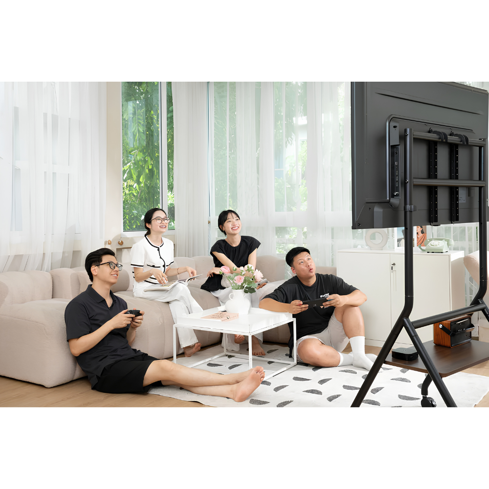Giá Treo TV Di Động Hyperwork Era Stand TVC03 – Tải Trọng Khủng 80kg, Hỗ Trợ Tivi Cỡ Đại 37-86 Inch, Kệ Gỗ Sang Trọng Giá Treo TV Di Động Hyperwork Era Stand TVC03 – Tải Trọng Khủng 80kg, Hỗ Trợ Tivi Cỡ Đại 37-86 Inch, Kệ Gỗ Sang Trọng - Ảnh 2