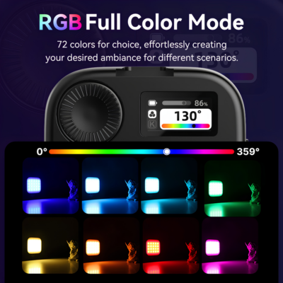 Đèn LED Trợ Sáng Ulanzi U60 RGB – Đổi 72 Màu Sắc, Nhiệt Màu 2500K-9000K, 18 Hiệu Ứng FX, Pin 2500mAh Nhỏ Gọn 110g Đèn LED Trợ Sáng Ulanzi U60 RGB – Đổi 72 Màu Sắc, Nhiệt Màu 2500K-9000K, 18 Hiệu Ứng FX, Pin 2500mAh Nhỏ Gọn 110g - <p class="ng-star-inserted"><strong class="ng-star-inserted"><span class="ng-star-inserted">Đèn LED trợ sáng Ulanzi U60 RGB</span></strong><span class="ng-star-inserted"> là phụ kiện chiếu sáng bỏ túi mini đỉnh cao dành cho các vlogger, streamer, tiktoker và nhiếp ảnh gia sáng tạo nội dung chuyên nghiệp. Với trọng lượng siêu nhẹ chỉ khoảng 110 gram cùng thiết kế vuông vức bỏ túi tiện lợi, </span><strong class="ng-star-inserted"><span class="ng-star-inserted">Ulanzi U60</span></strong><span class="ng-star-inserted"> mang lại sự cơ động tối đa cho mọi góc máy quay chụp di động. Đèn sở hữu công suất 5W mạnh mẽ với góc chiếu sáng rộng 120°, dải nhiệt độ màu siêu rộng 2500K - 9000K kết hợp chế độ màu Full RGB với 72 gam màu rực rỡ và 18 hiệu ứng cảnh FX độc đáo. Trang bị núm xoay vô cấp thao tác nhanh, màn hình hiển thị trực quan và viên pin 2500 mAh cổng Type-C dùng bền bỉ tới 90 phút, </span><strong class="ng-star-inserted"><span class="ng-star-inserted">Ulanzi U60</span></strong><span class="ng-star-inserted"> giúp bạn thỏa sức bùng nổ ý tưởng thị giác đầy mê hoặc.</span></p>