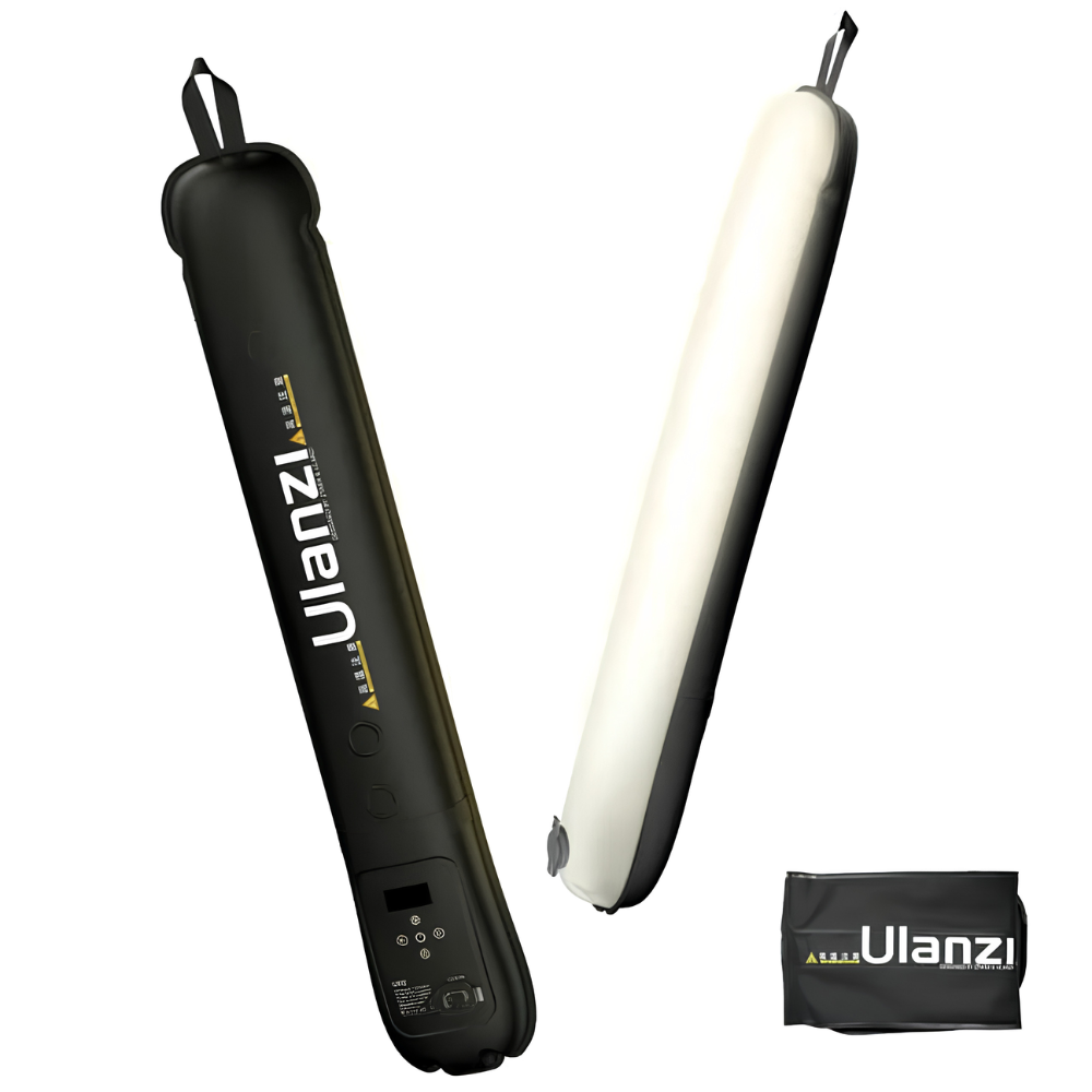 Đèn LED Dạng Ống Bơm Hơi Ulanzi UA12 – Công Suất 12W, Đổi Màu 2700K-6500K, 3 Nam Châm N52, Cuộn Gọn Bỏ Túi 216g Đèn LED Dạng Ống Bơm Hơi Ulanzi UA12 – Công Suất 12W, Đổi Màu 2700K-6500K, 3 Nam Châm N52, Cuộn Gọn Bỏ Túi 216g