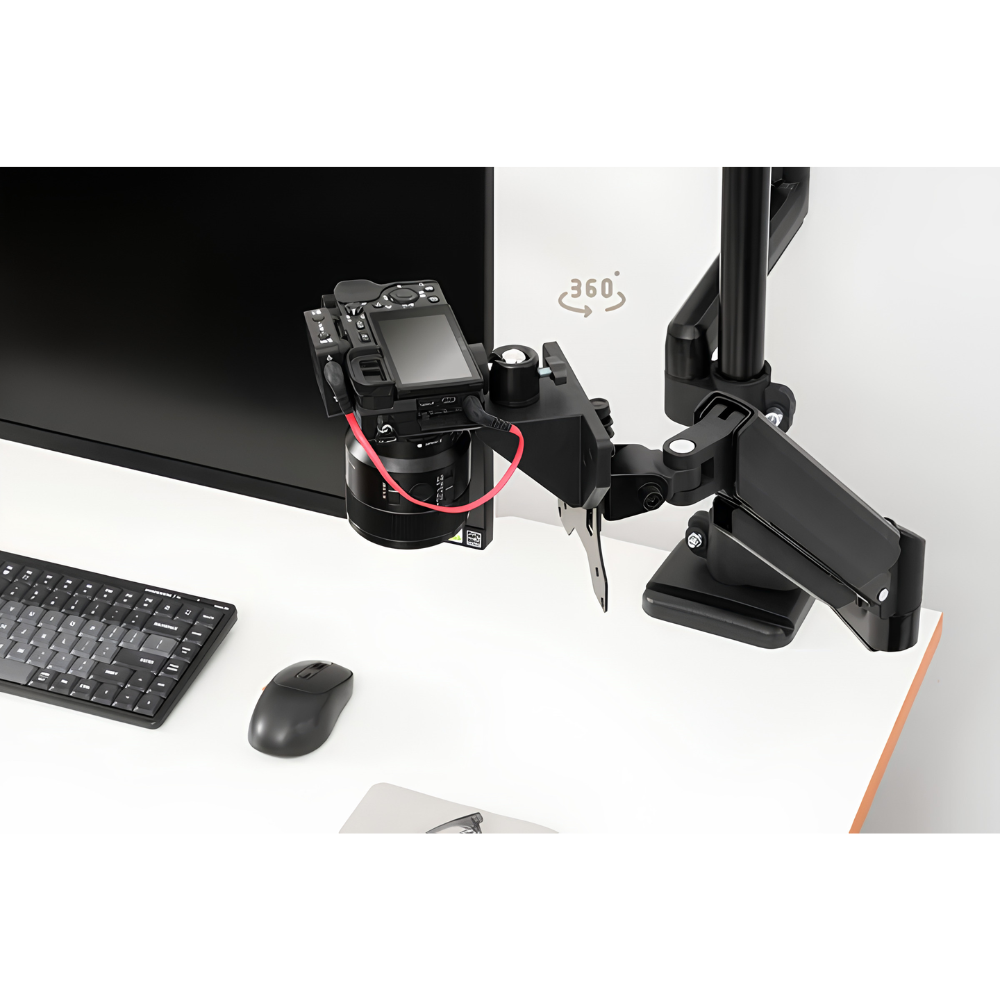 Đầu Chuyển Đổi Hyperwork VA01 – Ngàm VESA Chuẩn 75x75 & 100x100mm, Ballhead Xoay 360 Độ Đa Năng Cho Arm Màn Hình Đầu Chuyển Đổi Hyperwork VA01 – Ngàm VESA Chuẩn 75x75 & 100x100mm, Ballhead Xoay 360 Độ Đa Năng Cho Arm Màn Hình - Ảnh 7