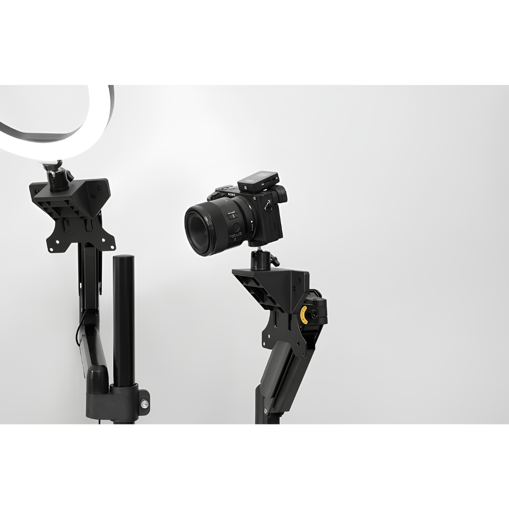 Đầu Chuyển Đổi Hyperwork VA01 – Ngàm VESA Chuẩn 75x75 & 100x100mm, Ballhead Xoay 360 Độ Đa Năng Cho Arm Màn Hình Đầu Chuyển Đổi Hyperwork VA01 – Ngàm VESA Chuẩn 75x75 & 100x100mm, Ballhead Xoay 360 Độ Đa Năng Cho Arm Màn Hình - Ảnh 4