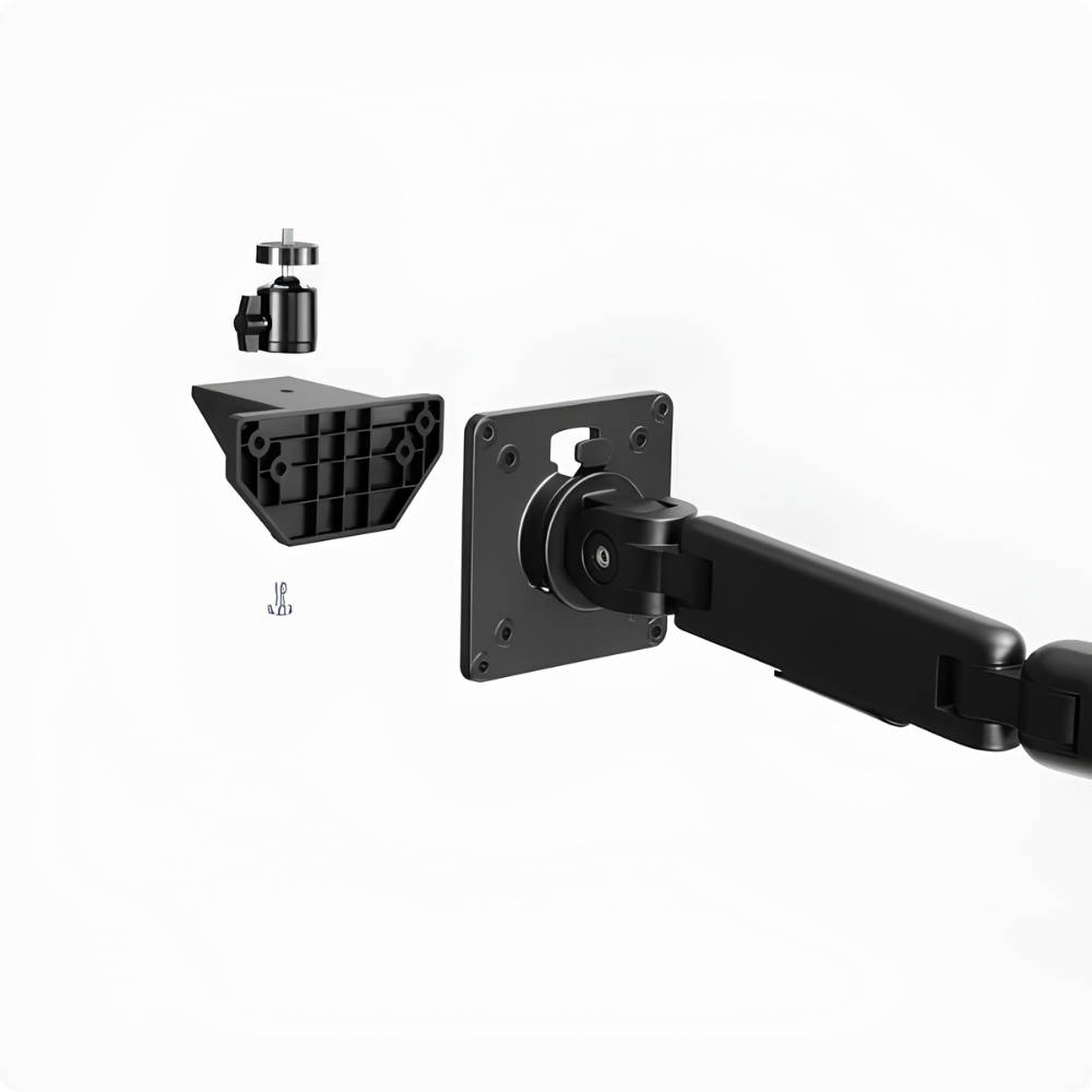 Đầu Chuyển Đổi Hyperwork VA01 – Ngàm VESA Chuẩn 75x75 & 100x100mm, Ballhead Xoay 360 Độ Đa Năng Cho Arm Màn Hình Đầu Chuyển Đổi Hyperwork VA01 – Ngàm VESA Chuẩn 75x75 & 100x100mm, Ballhead Xoay 360 Độ Đa Năng Cho Arm Màn Hình - Ảnh 9