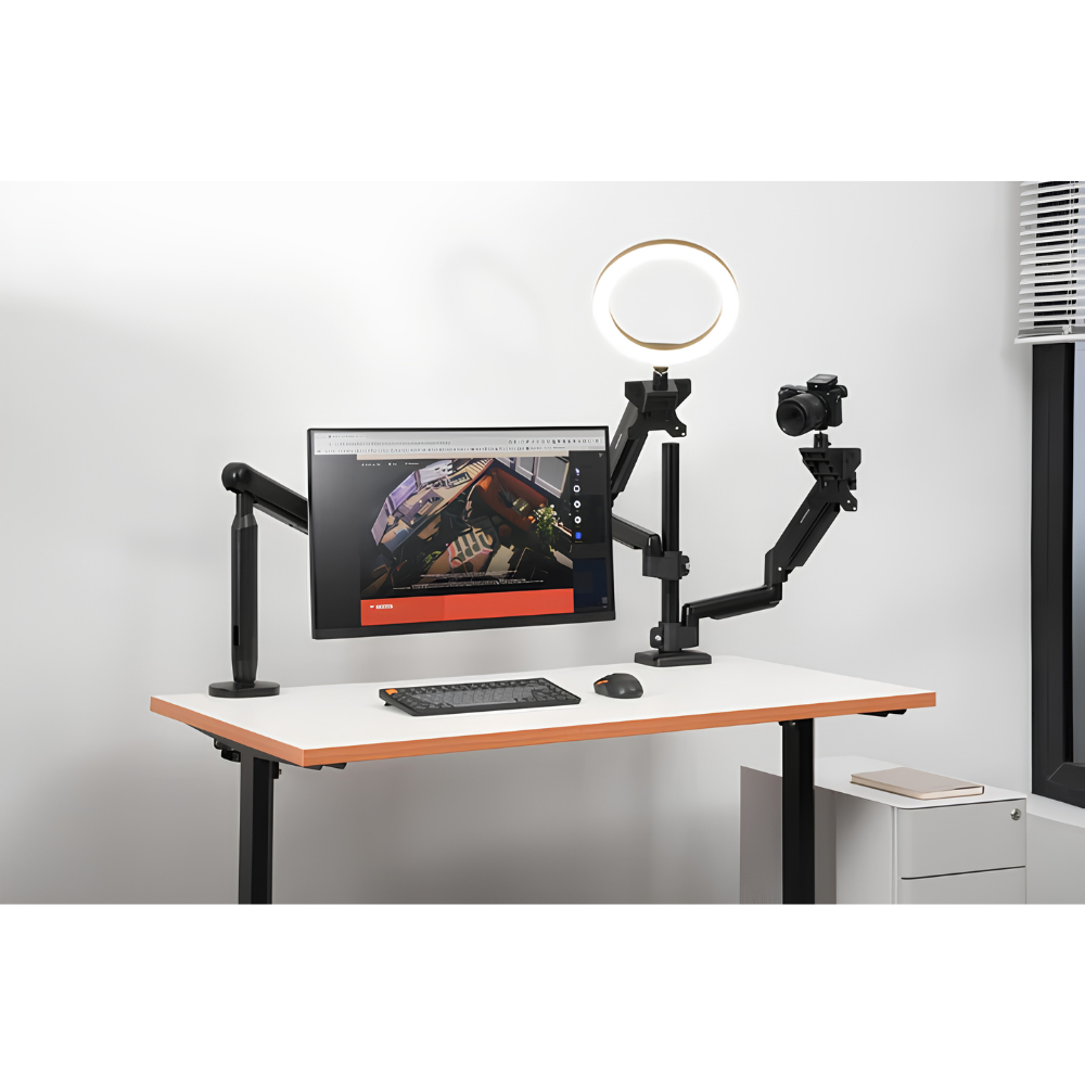 Đầu Chuyển Đổi Hyperwork VA01 – Ngàm VESA Chuẩn 75x75 & 100x100mm, Ballhead Xoay 360 Độ Đa Năng Cho Arm Màn Hình Đầu Chuyển Đổi Hyperwork VA01 – Ngàm VESA Chuẩn 75x75 & 100x100mm, Ballhead Xoay 360 Độ Đa Năng Cho Arm Màn Hình - Ảnh 8