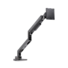 Giá Đỡ Màn Hình Đơn Tải Nặng HyperWork VisionX Stealth (22 - 43 Inch, Tải Trọng 3 - 18kg) - Trợ Lực Piston HyperLift Pro Giá Đỡ Màn Hình Đơn Tải Nặng HyperWork VisionX Stealth (22 - 43 Inch, Tải Trọng 3 - 18kg) - Trợ Lực Piston HyperLift Pro - Giá đỡ màn hình <b>T6 V2</b> là phụ kiện công thái học cao cấp giúp tối ưu hóa không gian làm việc và bảo vệ sức khỏe cột sống toàn diện. Trang bị trợ lực piston Hyper Lift tân tiến, <b>T6 V2</b> nâng đỡ êm ái các dòng màn hình từ 17 đến 32 inch với tải trọng từ 2 đến 9kg. Sản phẩm tương thích chuẩn VESA 75x75 và 100x100 mm, khả năng vươn cao 405mm, vươn xa 451mm cùng biên độ xoay lật 360 độ linh hoạt. Thiết bị hỗ trợ lắp đặt kẹp bàn hoặc khoan bàn tiện lợi với tông màu Đen hiện đại. Chọn ngay arm màn hình <b>T6 V2</b> để duy trì tầm nhìn chuẩn khoa học, đánh bay đau mỏi vai gáy và giải phóng diện tích mặt bàn tối đa.