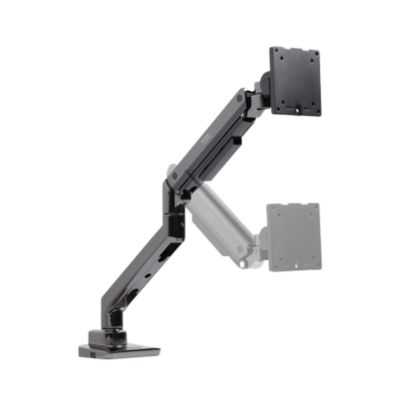 Giá Đỡ Màn Hình Đơn Tải Nặng HyperWork VisionX Stealth (22 - 43 Inch, Tải Trọng 3 - 18kg) - Trợ Lực Piston HyperLift Pro Giá Đỡ Màn Hình Đơn Tải Nặng HyperWork VisionX Stealth (22 - 43 Inch, Tải Trọng 3 - 18kg) - Trợ Lực Piston HyperLift Pro - Giá đỡ màn hình <b>VisionX Stealth</b> là giải pháp công thái học chịu tải nặng cao cấp, giúp nâng tầm trải nghiệm thị giác và tối ưu hóa không gian làm việc. Sở hữu cơ chế trợ lực piston HyperLift Pro hiện đại, <b>VisionX Stealth</b> nâng đỡ êm ái các dòng màn hình phẳng và cong cỡ lớn từ 22 đến 43 inch với tải trọng mạnh mẽ từ 3 đến 18kg. Sản phẩm tương thích chuẩn VESA 75x75 và 100x100 mm, khả năng vươn cao 558mm, vươn xa 473mm cùng biên độ xoay lật 360 độ linh hoạt. Chọn ngay tay nâng màn hình <b>VisionX Stealth</b> để duy trì góc nhìn chuẩn khoa học, loại bỏ đau mỏi vai gáy và tạo nên góc setup chuyên nghiệp, hiện đại.