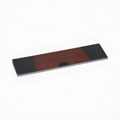 Kê Tay Bàn Phím Cơ Hybrid HyperWork Wrist Rest - Gỗ Nhôm (Gỗ Óc Chó Tự Nhiên & Khung Nhôm CNC Cao Cấp, Đệm Chống Trượt) - Kê tay bàn phím <b>Wirst Rest - Gỗ nhôm</b> là phụ kiện công thái học cao cấp giúp nâng đỡ cổ tay hoàn hảo và bảo vệ sức khỏe cho người thường xuyên gõ phím. Được chế tác từ sự kết hợp độc đáo giữa gỗ óc chó tự nhiên nhập khẩu và khung nhôm cao cấp vát cạnh CNC tinh xảo, <b>Wirst Rest - Gỗ nhôm</b> mang đến vẻ đẹp sang trọng cho mọi góc setup. Thiết kế độ nghiêng công thái học chuẩn 0,75 - 1,8 cm cùng đệm cao su chống trượt giúp cổ tay luôn giữ thẳng tự nhiên, giải tỏa áp lực khớp và hạn chế đau mỏi. Với 3 tùy chọn chiều dài 30cm, 32cm và 36cm, kê tay <b>Wirst Rest - Gỗ nhôm</b> tương thích hoàn hảo với mọi cỡ bàn phím cơ hiện nay.