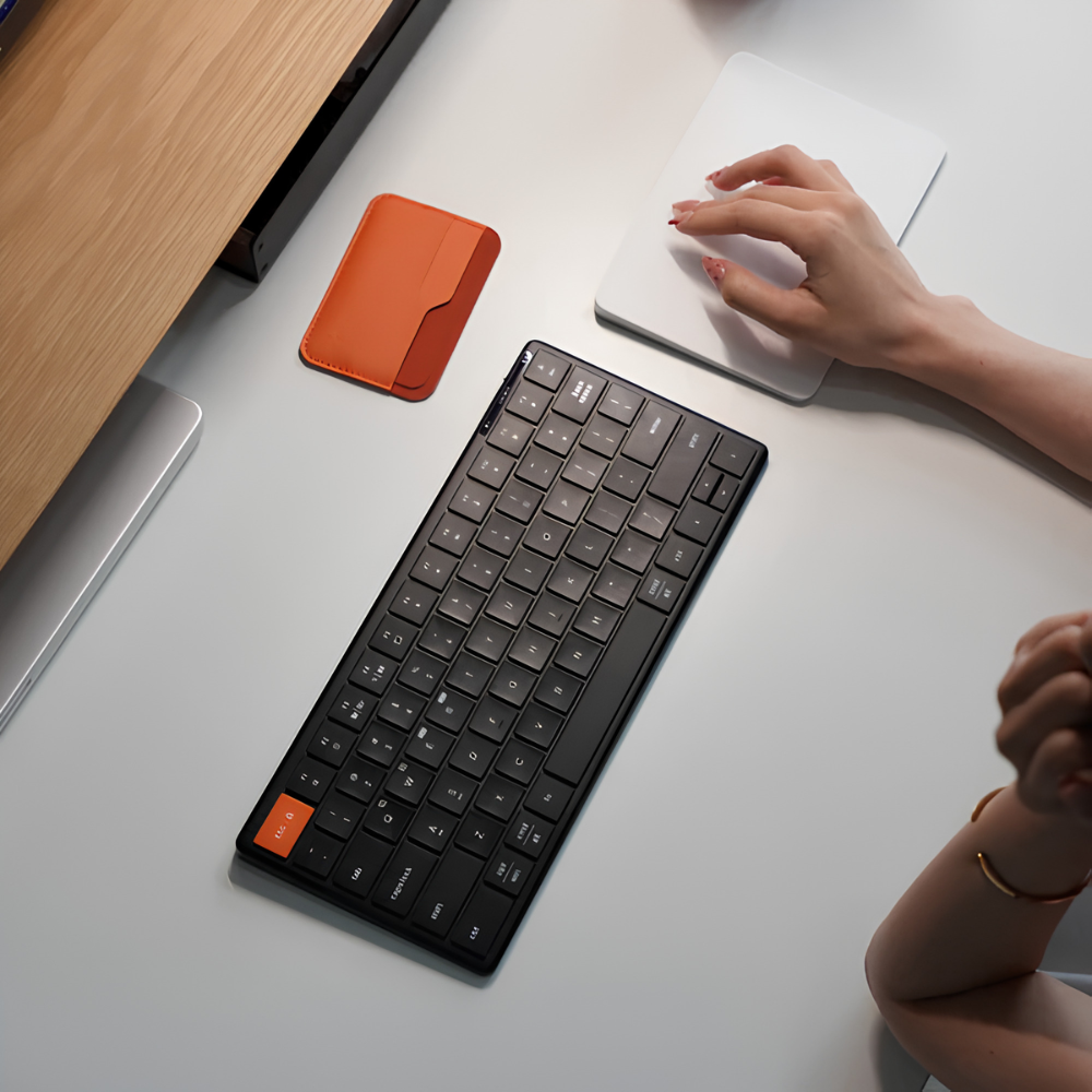 Bàn Phím Không Dây Hyperwork HyperOne Gen 3 – Thiết Kế Full Nhôm, 3 Chế Độ Kết Nối 4 Thiết Bị, Pin Khủng 300 Giờ Bàn Phím Không Dây Hyperwork HyperOne Gen 3 – Thiết Kế Full Nhôm, 3 Chế Độ Kết Nối 4 Thiết Bị, Pin Khủng 300 Giờ - Ảnh 2