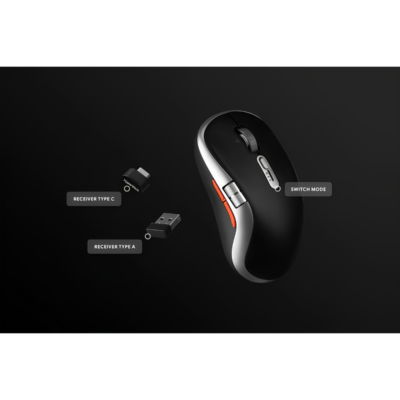 Chuột Không Dây Hyperwork Silentium Gen 2 – Trang Bị Con Lăn Ngang, Cuộn Vô Cực Air Spin, Pin Dùng 70 Ngày Kỷ Lục - <strong class="ng-star-inserted"><span class="ng-star-inserted">Chuột không dây Hyperwork Silentium Gen 2</span></strong><span class="ng-star-inserted"> là phiên bản kế thừa và nâng cấp toàn diện của dòng chuột công thái học Silentium trứ danh, mang lại trải nghiệm làm việc đỉnh cao cho dân văn phòng và nhà sáng tạo nội dung. Là dòng chuột đầu tiên của Hyperwork được trang bị hệ thống 2 con lăn độc đáo (con lăn ngang tiện lợi cho việc duyệt timeline, đọc tài liệu và con lăn chính với công nghệ Air Spin cuộn siêu tốc, êm ái), </span><strong class="ng-star-inserted"><span class="ng-star-inserted">Silentium Gen 2</span></strong><span class="ng-star-inserted"> còn tích hợp cơ chế Left/Right Rocker hỗ trợ zoom in/out cực kỳ linh hoạt. Sở hữu switch Silent Huano siêu bền 10 triệu lần bấm, cảm biến lên tới 4800 DPI cùng viên pin khủng dùng tới 70 ngày, </span><strong class="ng-star-inserted"><span class="ng-star-inserted">Silentium Gen 2</span></strong><span class="ng-star-inserted"> là sự lựa chọn không thể thay thế cho góc setup công nghệ cao.</span>
