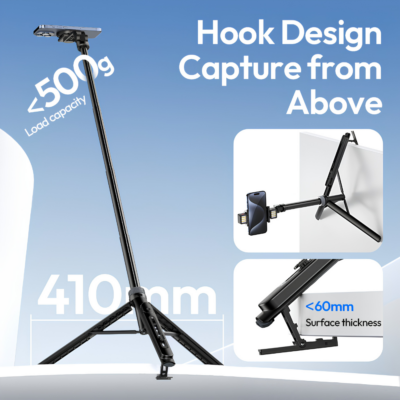 Chân Đỡ Tripod Kiêm Gậy Selfie Ulanzi TT88 – Đa Năng 4 Trong 1, Tích Hợp MagSafe & Kẹp Lò Xo, Kéo Dài 1.44m Chân Đỡ Tripod Kiêm Gậy Selfie Ulanzi TT88 – Đa Năng 4 Trong 1, Tích Hợp MagSafe & Kẹp Lò Xo, Kéo Dài 1.44m - <p class="ng-star-inserted"><strong class="ng-star-inserted"><span class="ng-star-inserted">Chân đỡ dạng tripod kiêm gậy selfie Ulanzi TT88</span></strong><span class="ng-star-inserted"> là phụ kiện quay chụp All-in-One 4 trong 1 đột phá đỉnh cao dành cho các vlogger, tiktoker, streamer bán hàng và tín đồ du lịch hiện đại. Sở hữu khả năng biến hóa linh hoạt giữa 4 chế độ: gậy cầm tay Handheld, tripod để sàn Floor Stand, chế độ treo Mantis Mode và quay góc chúc Overhead Stand chụp flat-lay từ trên cao, </span><strong class="ng-star-inserted"><span class="ng-star-inserted">Ulanzi TT88</span></strong><span class="ng-star-inserted"> đáp ứng trọn vẹn mọi góc máy sáng tạo. Thiết bị tích hợp đầu gắn "kép" độc đáo (vừa hít nam châm MagSafe siêu nhanh, vừa có kẹp lò xo cơ học an toàn) chịu tải trọng tới 800g. Với cột nhôm 7 đoạn kéo dài 1.44m, khe cắm cold shoe kép cùng trọng lượng chỉ 335g, </span><strong class="ng-star-inserted"><span class="ng-star-inserted">Ulanzi TT88</span></strong><span class="ng-star-inserted"> biến việc quay video chuyên nghiệp trở nên dễ dàng hơn bao giờ hết.</span></p>